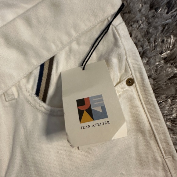 Jean atelier flip fold jeans white sand - Picture 6 of 8